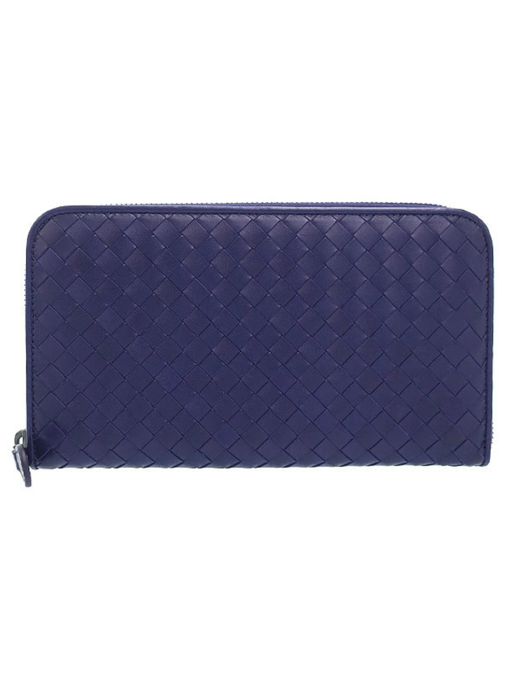 Bottega Veneta Intrecciato Zip Around Wallet Round Zipper Long